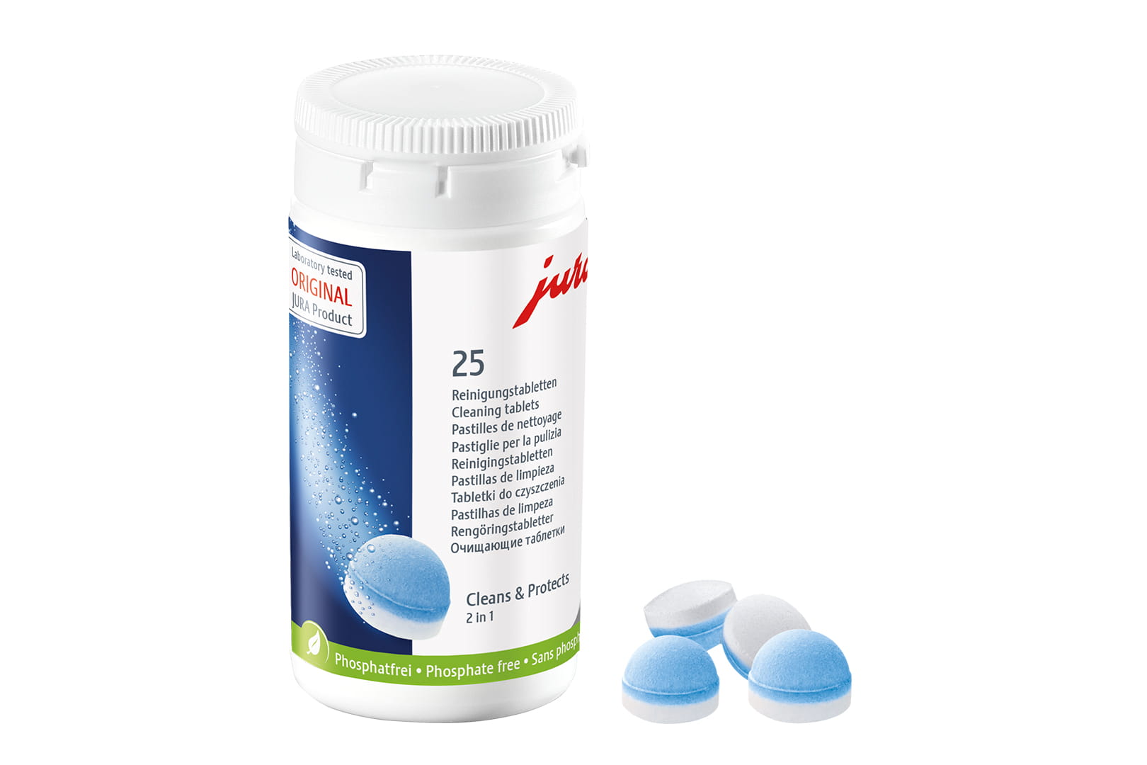 2 phase cleaning tablets jura belgium